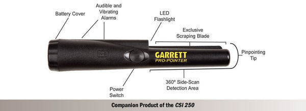 Garrett CSI Pro-Pointer Pinpointing Metal Detector with Holster*