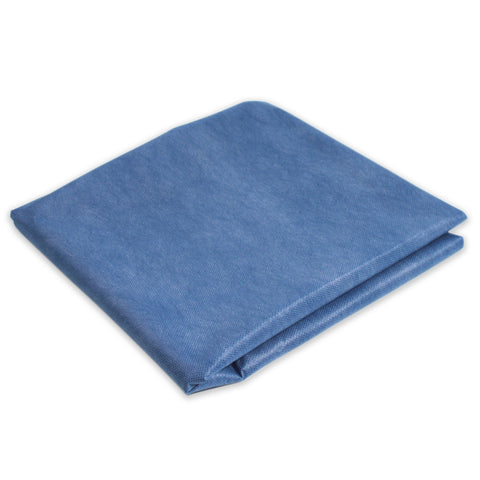 Premium Flat Cot Sheet, Disposable, "40 x 85", Dark Blue, 500/cs