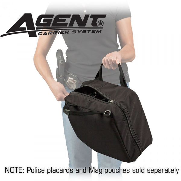 AGENT Ballistic Vest with Level IIIA Soft Body Armor, Black