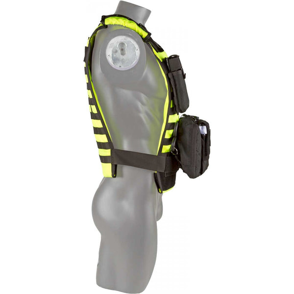 Rescue Task Force Tactical Vest Kit with Level lll Soft Body Armor, Yellow