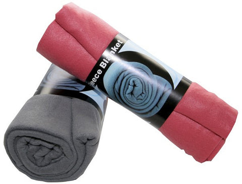 Fleece Throw Blanket 52" x 68", 10/cs