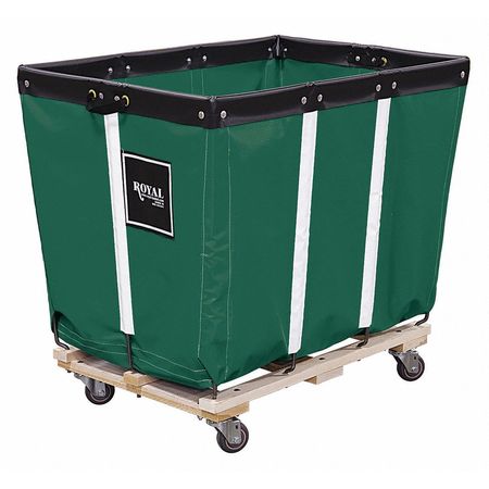 Basket Truck for Storage and Rapid Deployment of Emergency Equipment, Permanent Liner, Green