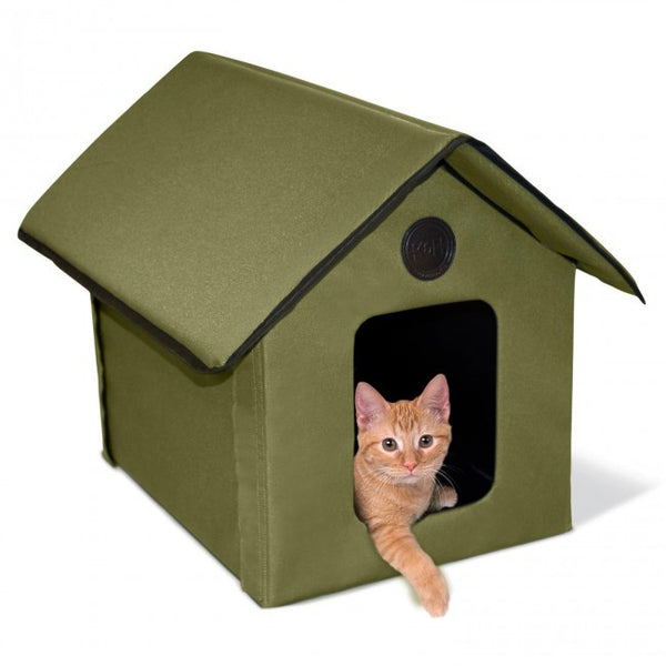 K&h outdoor best sale heated kitty house