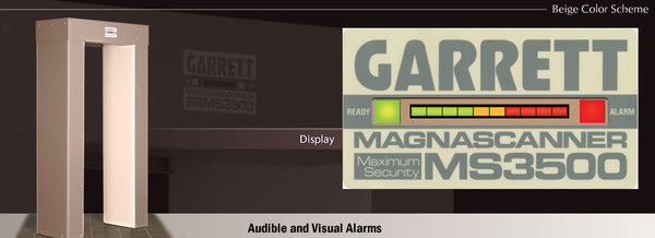Garrett MS 3500 Maximum Security Walk-Through Metal Detector