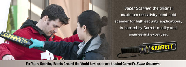 Garrett Super Scanner V Hand-Held Metal Detector