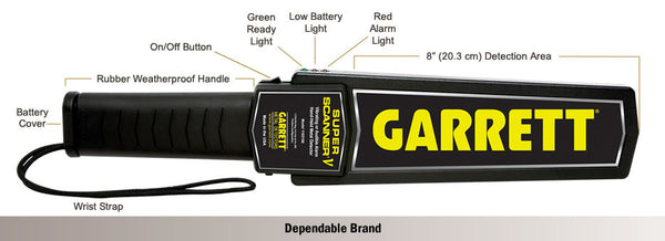 Garrett Super Scanner V Hand-Held Metal Detector