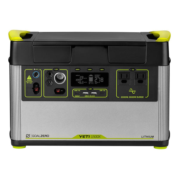 Goal Zero Yeti 1500X Solar Portable Power Station