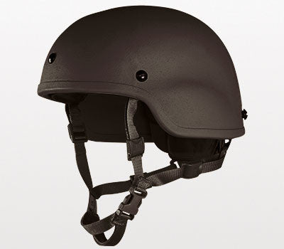 Batlskin Viper P2 Helmet with 4-Point Integrated Harness, Unique Buckle System, Black