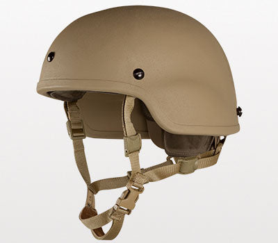 Batlskin Viper P2 Helmet with 4-Point Integrated Harness, Unique Buckle System, Coyote Tan