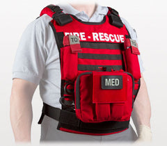 Rescue Task Force Tactical Vest Kit with Level III Soft Body Armor, Si