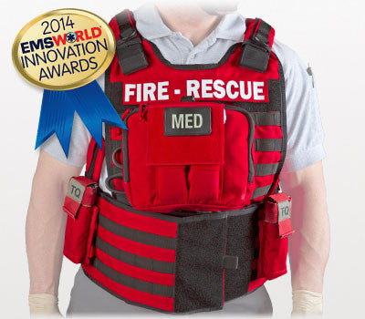 Red 2025 tactical jacket