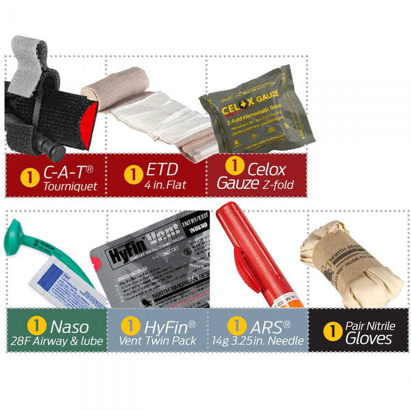 Eagle IFAK with Celox Gauze, ALS