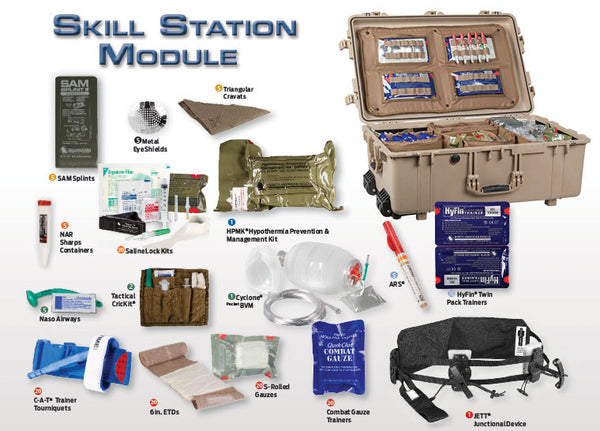 TCCC/TECC Training Module 1 - Skill Stations