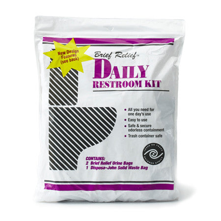 Disposable Daily Restroom Kit - Case of 50