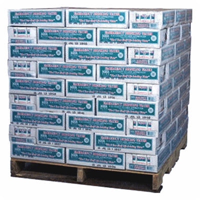 Aqua Blox Emergency Drinking Water 6.75 oz, 5-Year Shelf Life, 1 Full Pallet - 119 cases (32/case) - 3,808 Aqua Blox