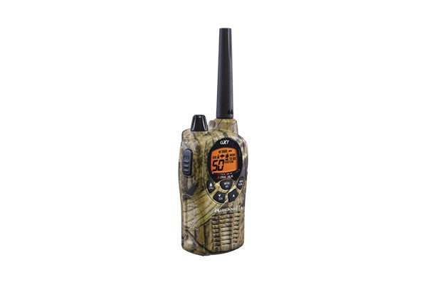 Midland® Up to 36 Mile, Camouflage, Waterproof, Weather/GMRS, Two-Way Radios With Batteries, Charger, and Headsets