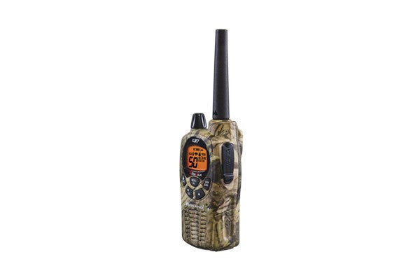 Midland® Up to 36 Mile, Camouflage, Waterproof, Weather/GMRS, Two-Way Radios With Batteries, Charger, and Headsets
