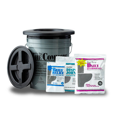 Porta-Quick Medium Pack with Commode