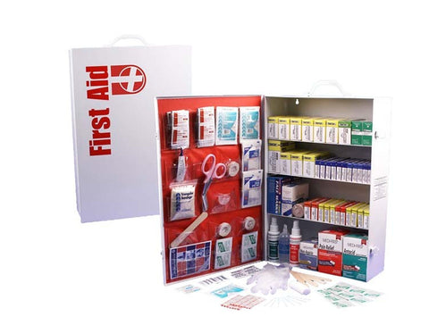 4 Shelf First Aid Cabinet