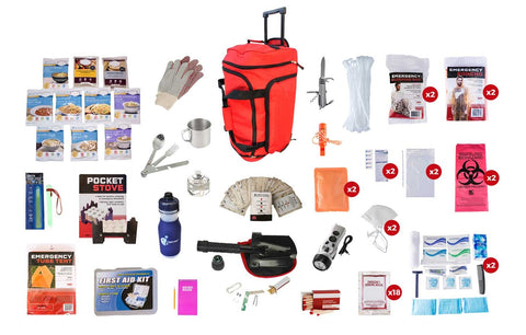 10 Person Deluxe Survival Kit and Bucket