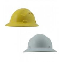 VENTED Hard Hat, FULL BRIM