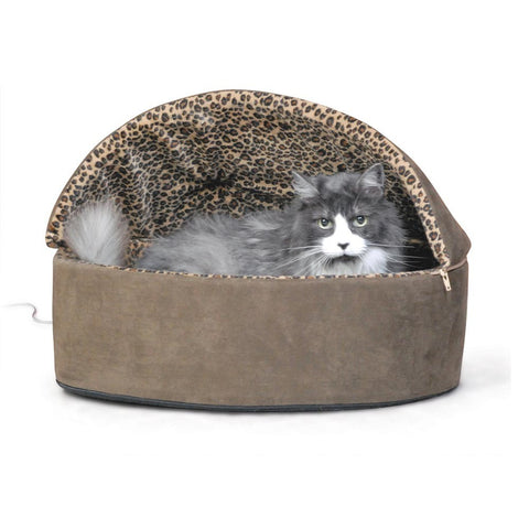 K&H Thermo-Kitty Bed Deluxe Hooded, Large