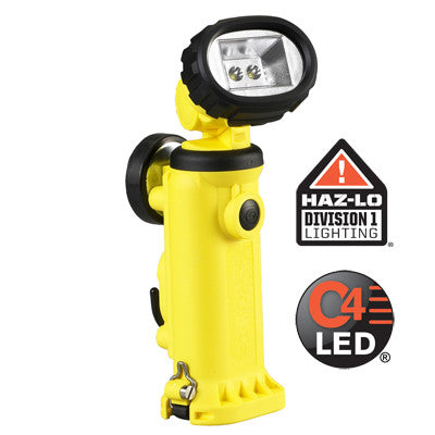 Streamlight Knucklehead HAZ-LO Class 1, Division 1, Rechargeable C4 LED Flood Work/Utility Light, 163 Lumens, Charger/Holder & 120V AC & DC Cords