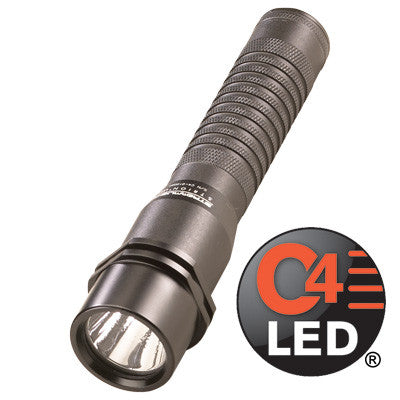 Streamlight Strion Compact C4 LED 260 Lumens, Lithium Ion Rechargeable Batteries & 120V AC/12V DC Chargers – 2 Holders