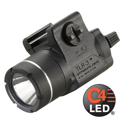 Streamlight TLR-3, 125 Lumen, Compact Tactical Gun Mount