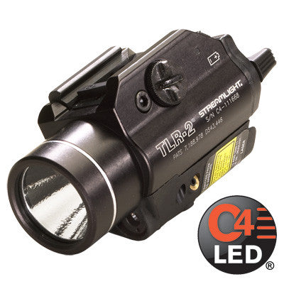Streamlight TLR-2, 300 Lumen, Tactical Gun Mount with Red Laser