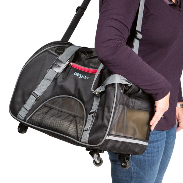 Bergan Wheeled Comfort Carrier, Up to 22 lbs.